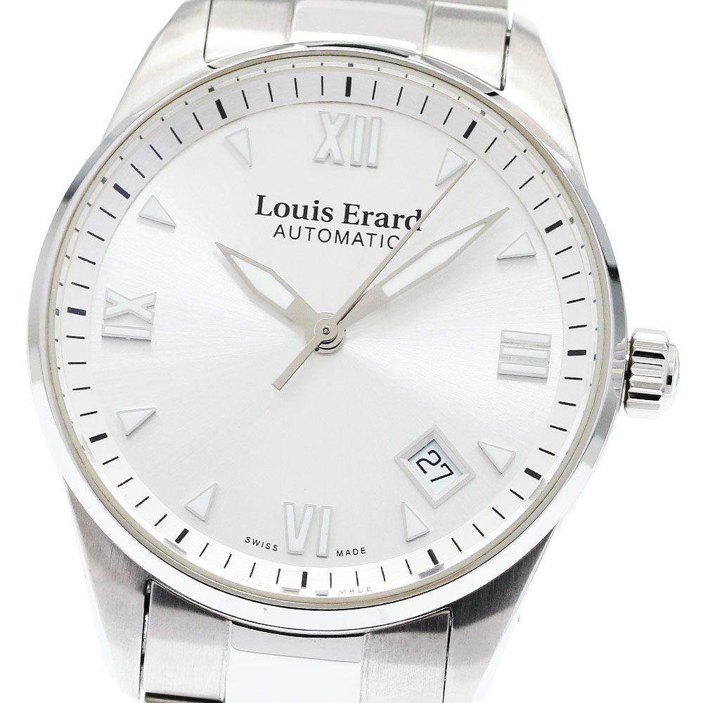 ルイ・エラール Louis Erard 69103 AA01 M ヘリテージ デイト 自動巻き メンズ 極美品 _957246