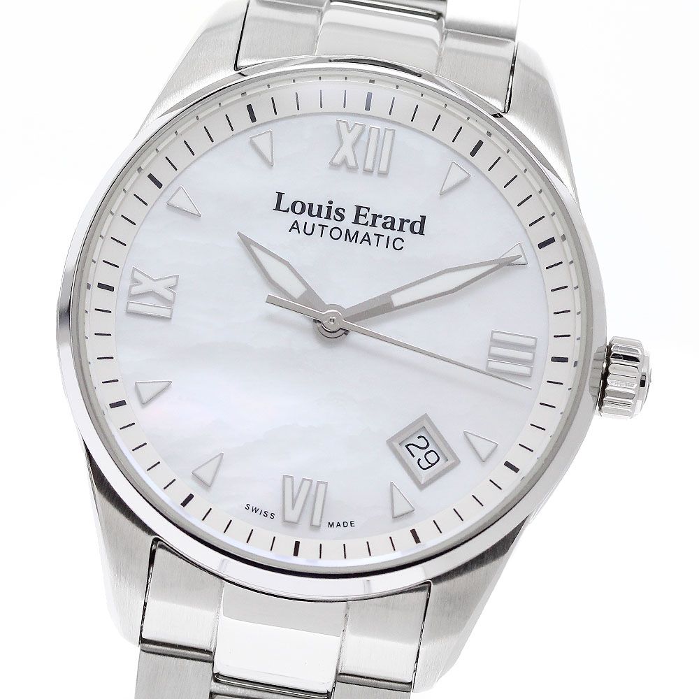 ルイ・エラール Louis Erard 69103 AA04 M ヘリテージ デイト 自動巻き メンズ 極美品 _957247