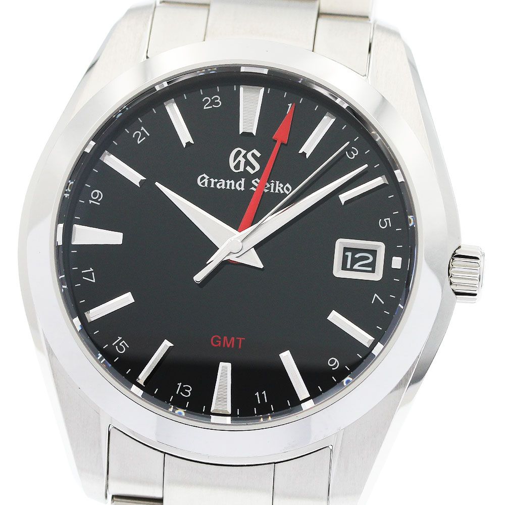 セイコー SEIKO SBGN013/9F86-0AF0 グランドセイコー ヘリテージコレクション GMT デイト クォーツ メンズ 極美品 箱・保証書付き_958401