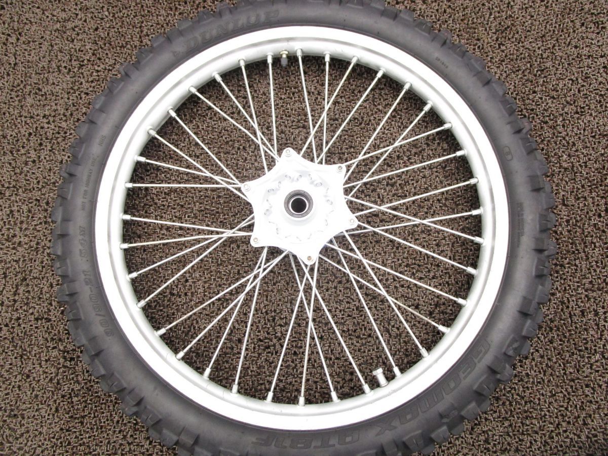 KTM 250EXC フロントホイール □B6473！VBKGSA KTM 【 2-546 】 キャブ車 動画有