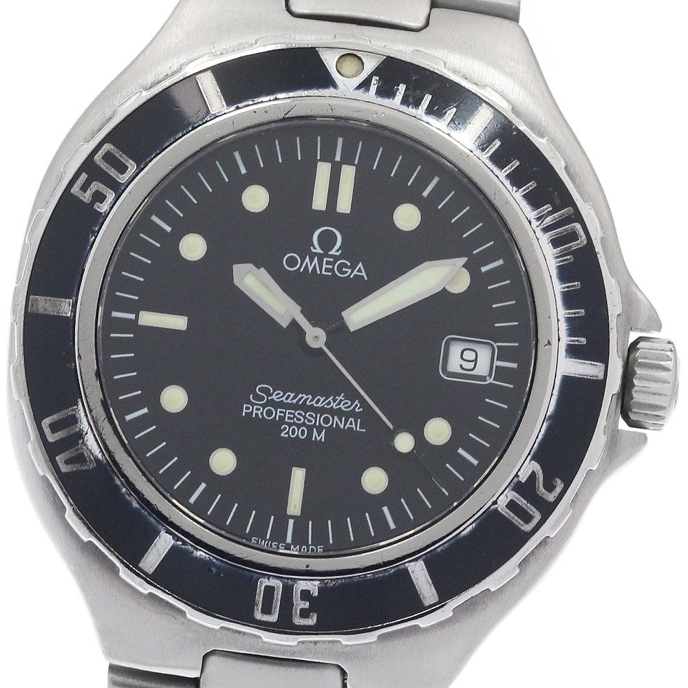 オメガ OMEGA シーマスター200ｍ デイト クォーツ メンズ _957501