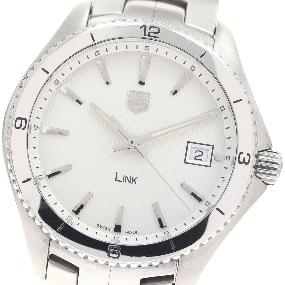 タグホイヤー TAG HEUER WAT1111 リンク デイト クォーツ メンズ 良品 _954166