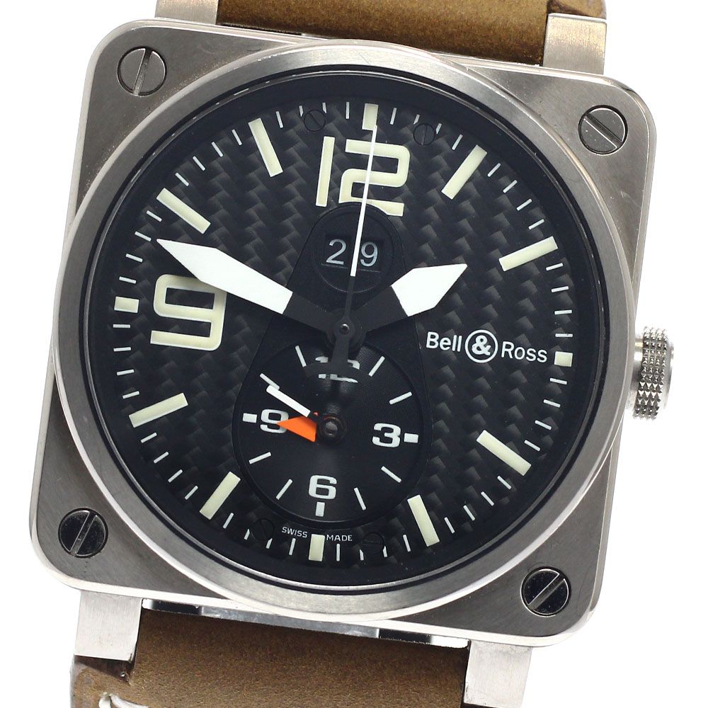 ベル＆ロス Bell＆Ross BR03-51-T GMT 自動巻き メンズ _957161