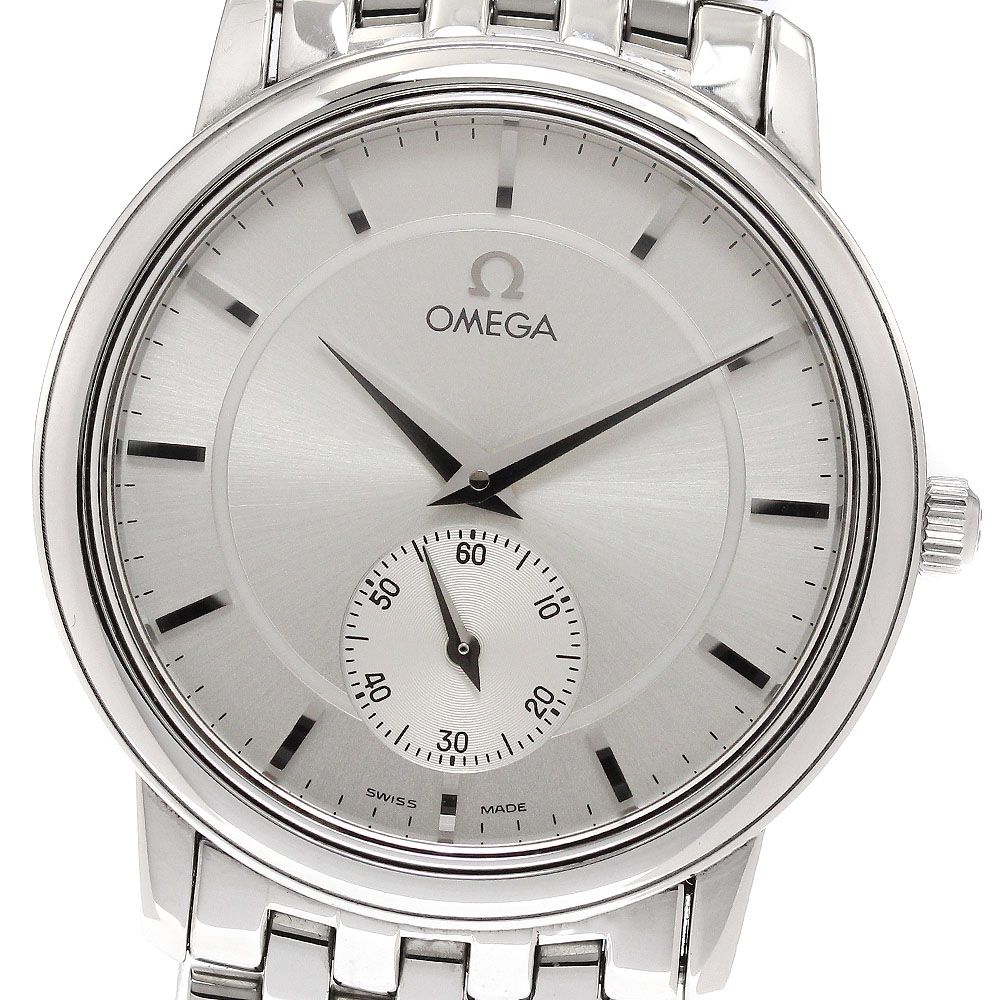 オメガ OMEGA 4520.31 デビル プレステージ スモールセコンド 手巻き メンズ 良品 _957617