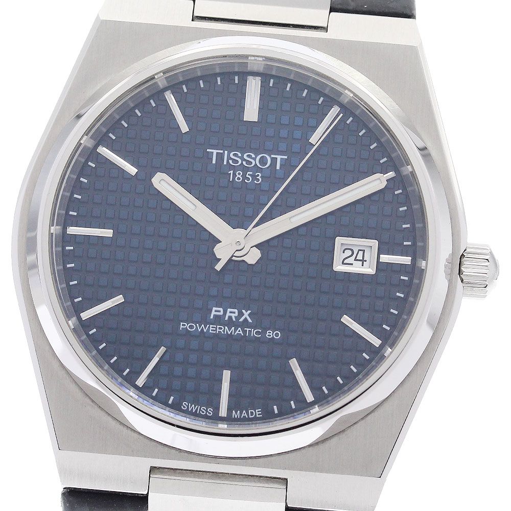 ティソ TISSOT T137407 PRX パワーマティック80 デイト 自動巻き メンズ _959441