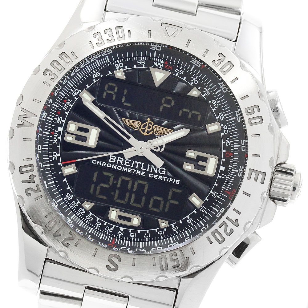 ブライトリング BREITLING A78363 エアウルフ クォーツ メンズ _957570