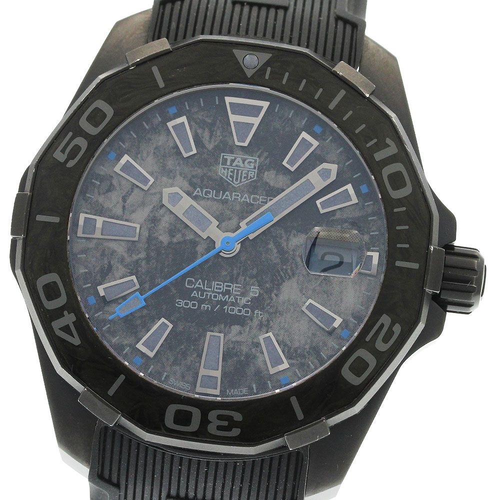 タグホイヤー TAG HEUER WBD218C‐0 アクアレーサー キャリバー5 デイト 自動巻き メンズ 良品 保証書付き_957907