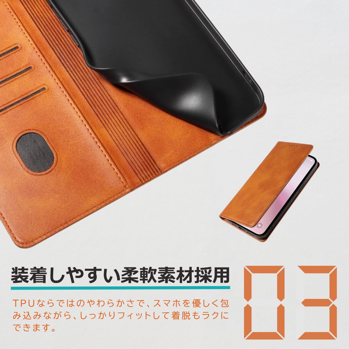 OPPO A77 5G ケース 手帳型 新品 送料無料 - メルカリ