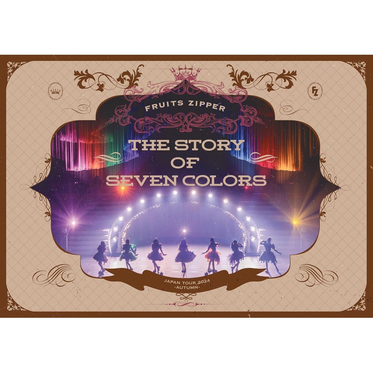 【未開封新品】2nd LIVE FILM FRUITS ZIPPER JAPAN TOUR 2024 - AUTUMN THE STORY OF SEVEN COLORS - (通常盤) (DVD) FRUITS ZIPPER