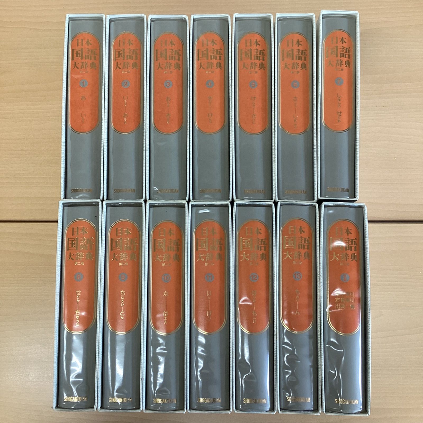 日本国語大辞典 第二版 第1巻～第13巻+別巻 14冊セット　10rm_c0_32