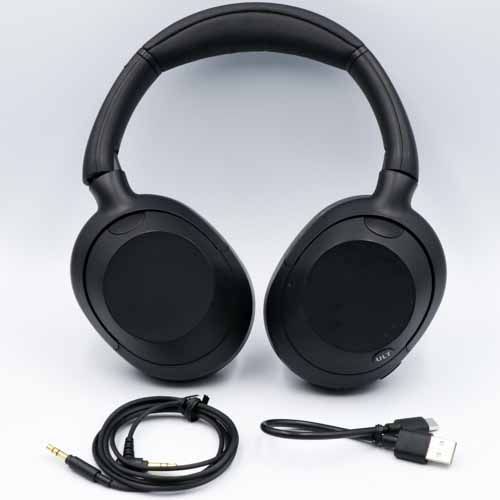 SONY -ULT900N ブラック ワイヤレス ノイズキャンセリングヘッドホン Bluetooth ②
