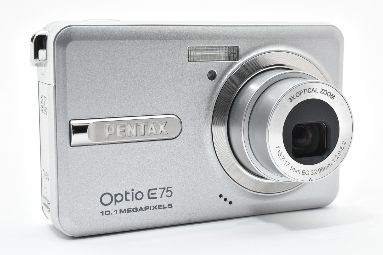 ☆極上品☆ ペンタックス PENTAX Optio E75 シルバー 【1010万画素