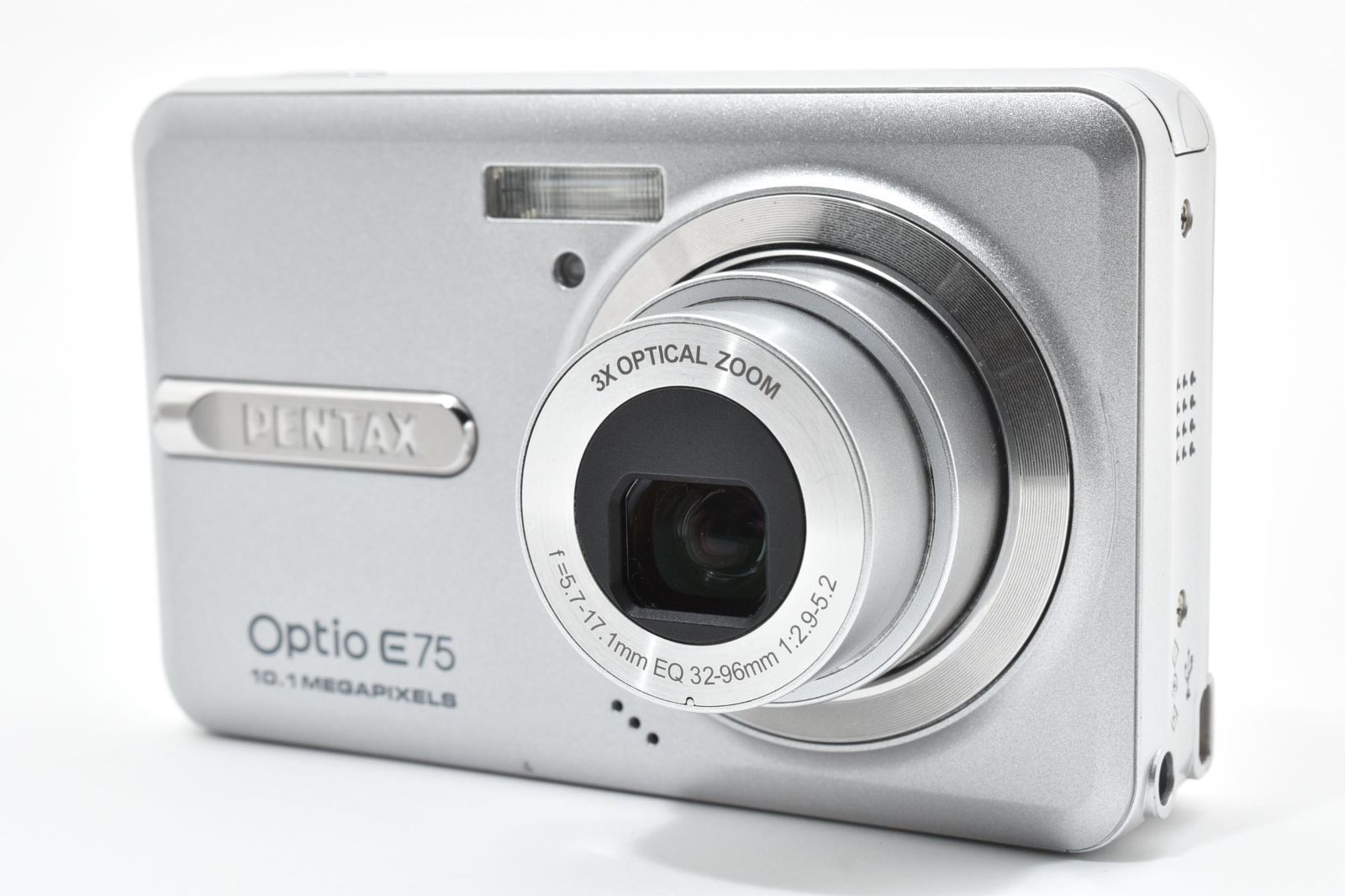 ☆極上品☆ ペンタックス PENTAX Optio E75 シルバー 【1010万画素