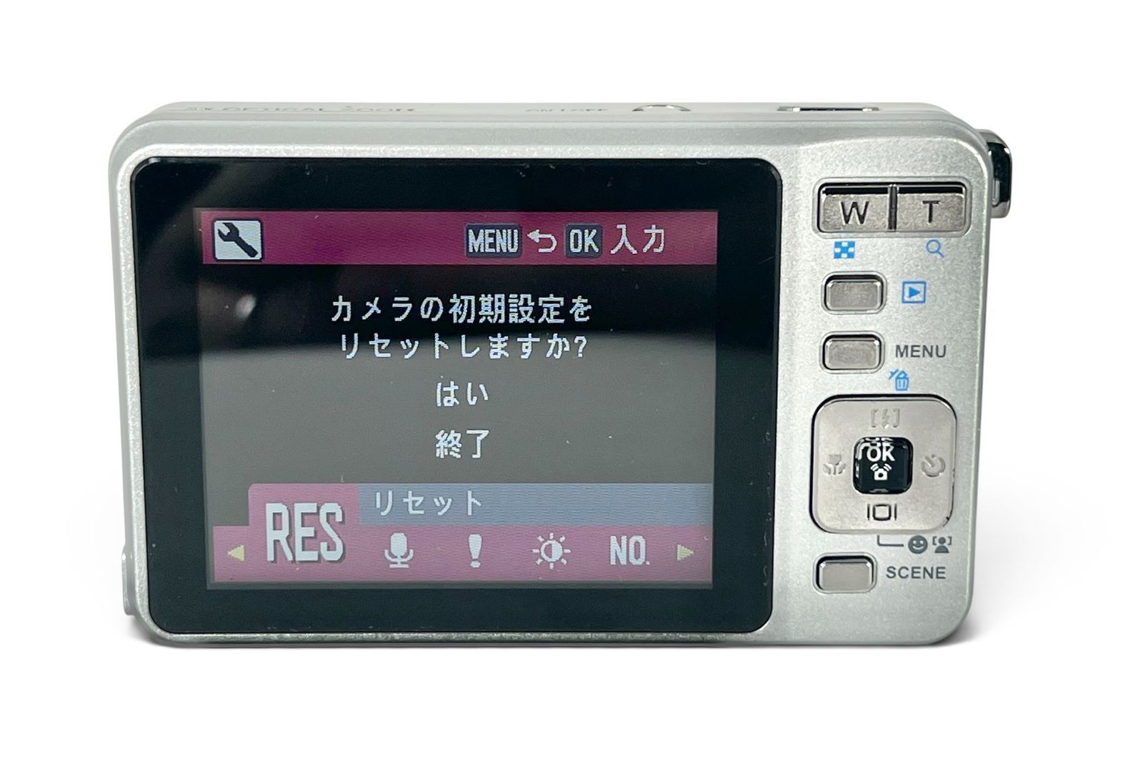 ☆極上品☆ ペンタックス PENTAX Optio E75 シルバー 【1010万画素