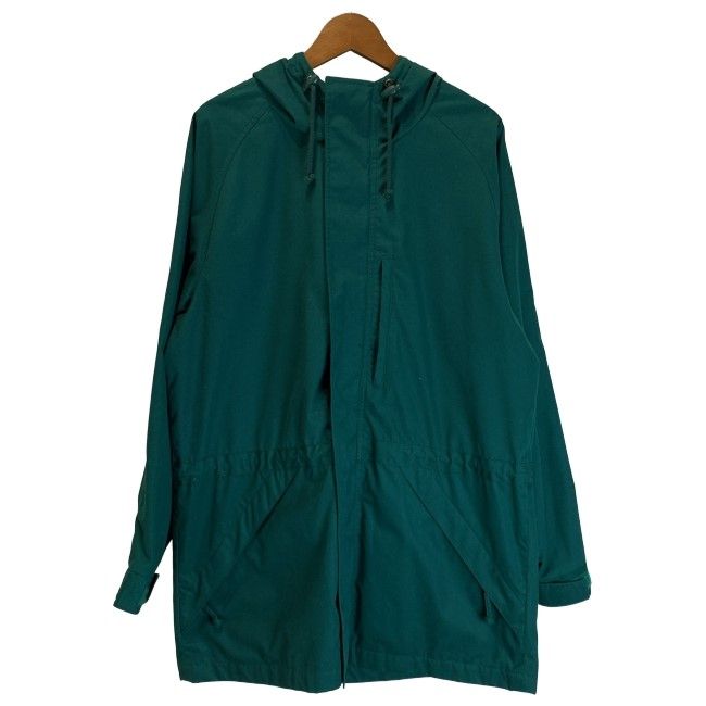 【中古】　Eddie Bauer　ウインドブレーカー　フード　フルジップ　無地　古着　　/0131