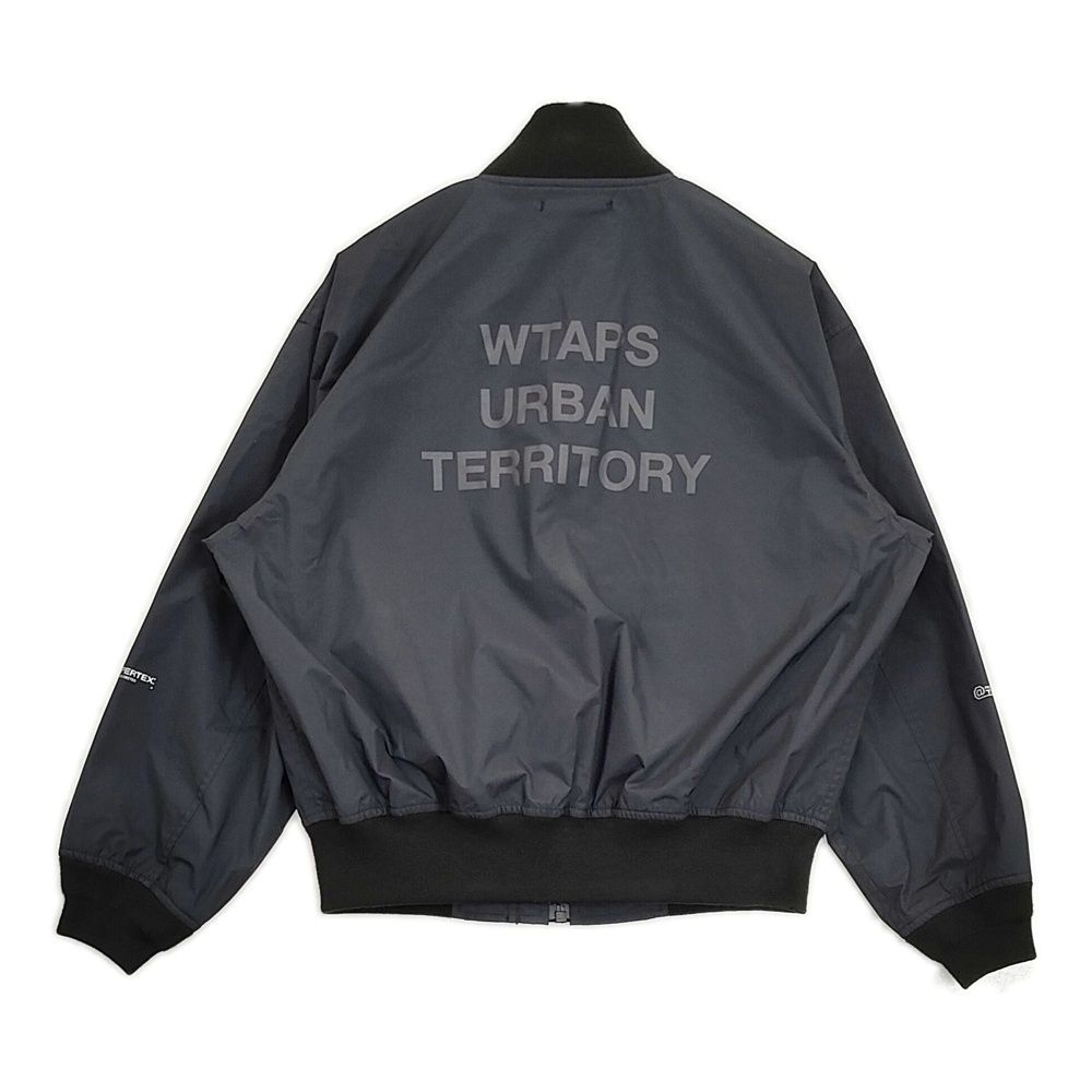 WTAPS WFS JACKET NYLON TAFFETA PERTEX 定価59400円 サイズ1 ナイロンジャケット ブルゾン 25AW ブラック メンズ ダブルタップス【中古】6-0428M♪