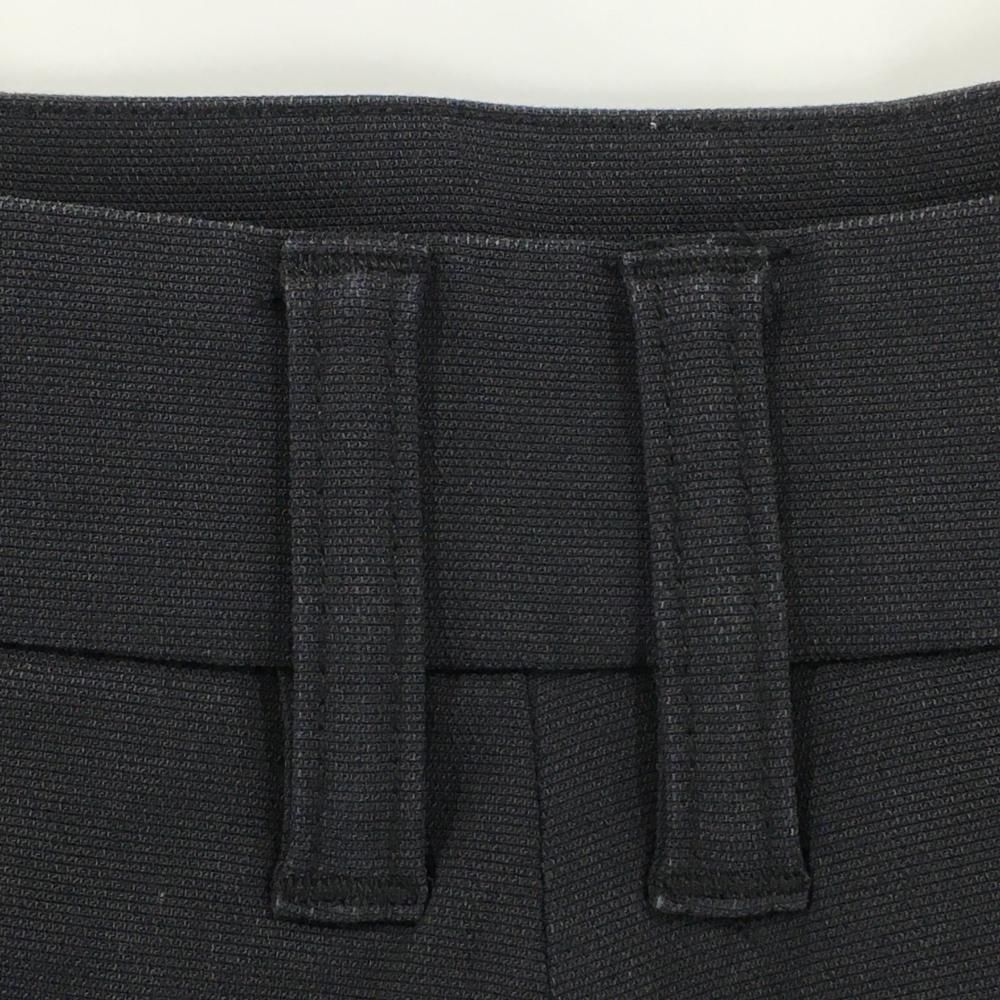 美品】セントアンドリュース ショートパンツ 黒 フリル 麻混