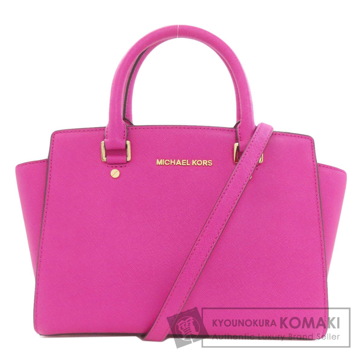 Michael Kors マイケルコース セルマ 2WAY ハンドバッグ PVC レディース [中古]