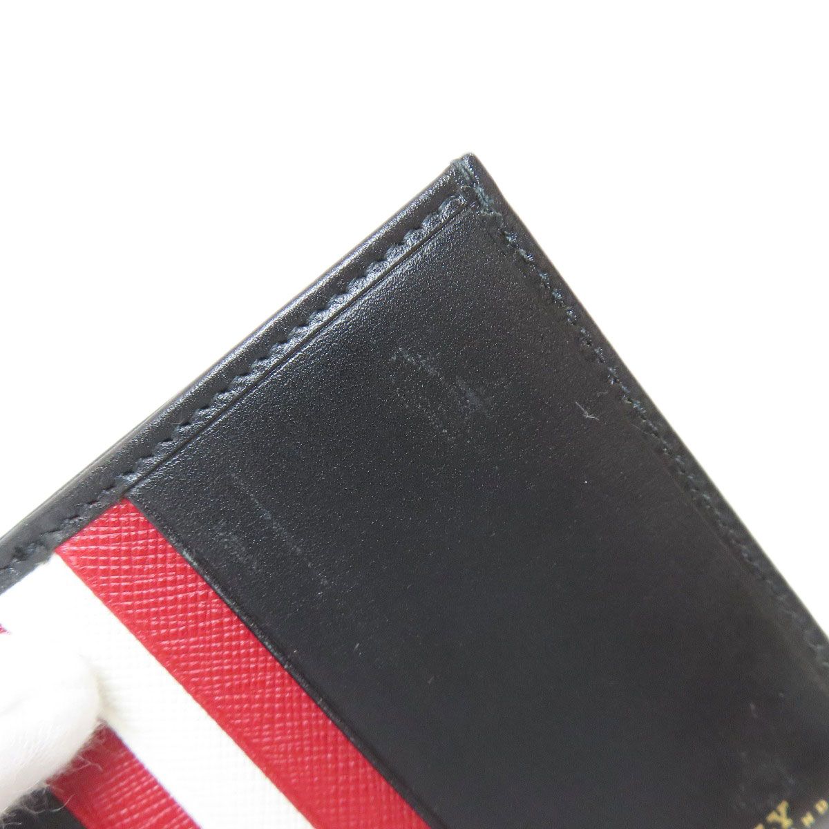BALLY バリー ロゴ 二つ折り財布（小銭入れあり） レザー メンズ [中古