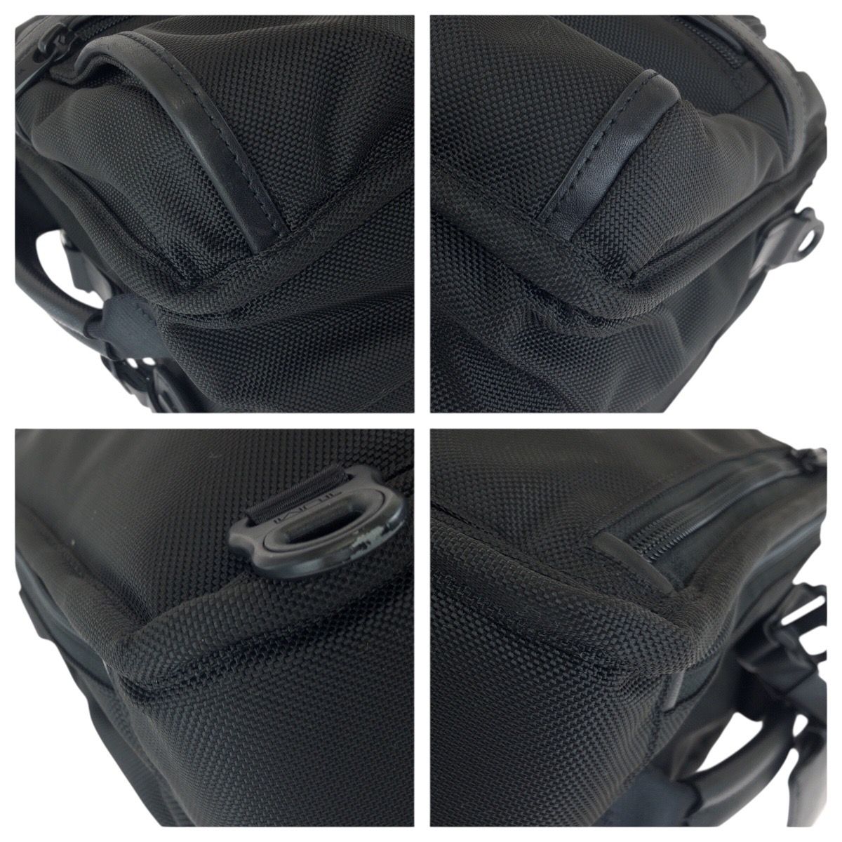 美品 TUMI トゥミ Alpha 3 ブラック 黒 ナイロン 2603180D3E ビジネス 