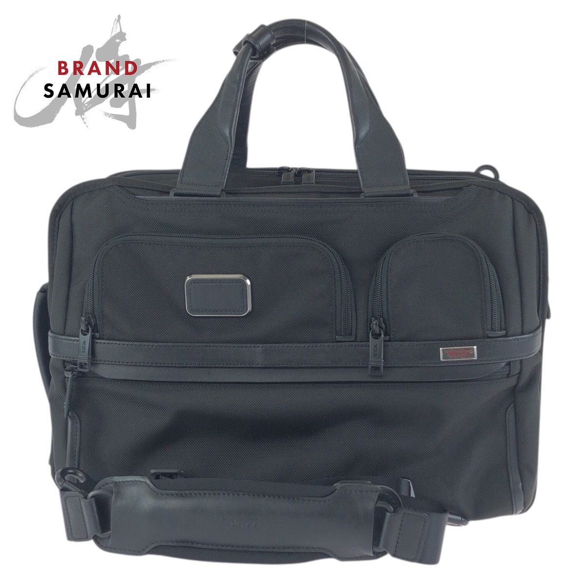 美品 TUMI トゥミ Alpha 3 ブラック 黒 ナイロン 2603180D3E ビジネスバッグ ブリーフケース ショルダーバッグ メンズ 600029【中古】