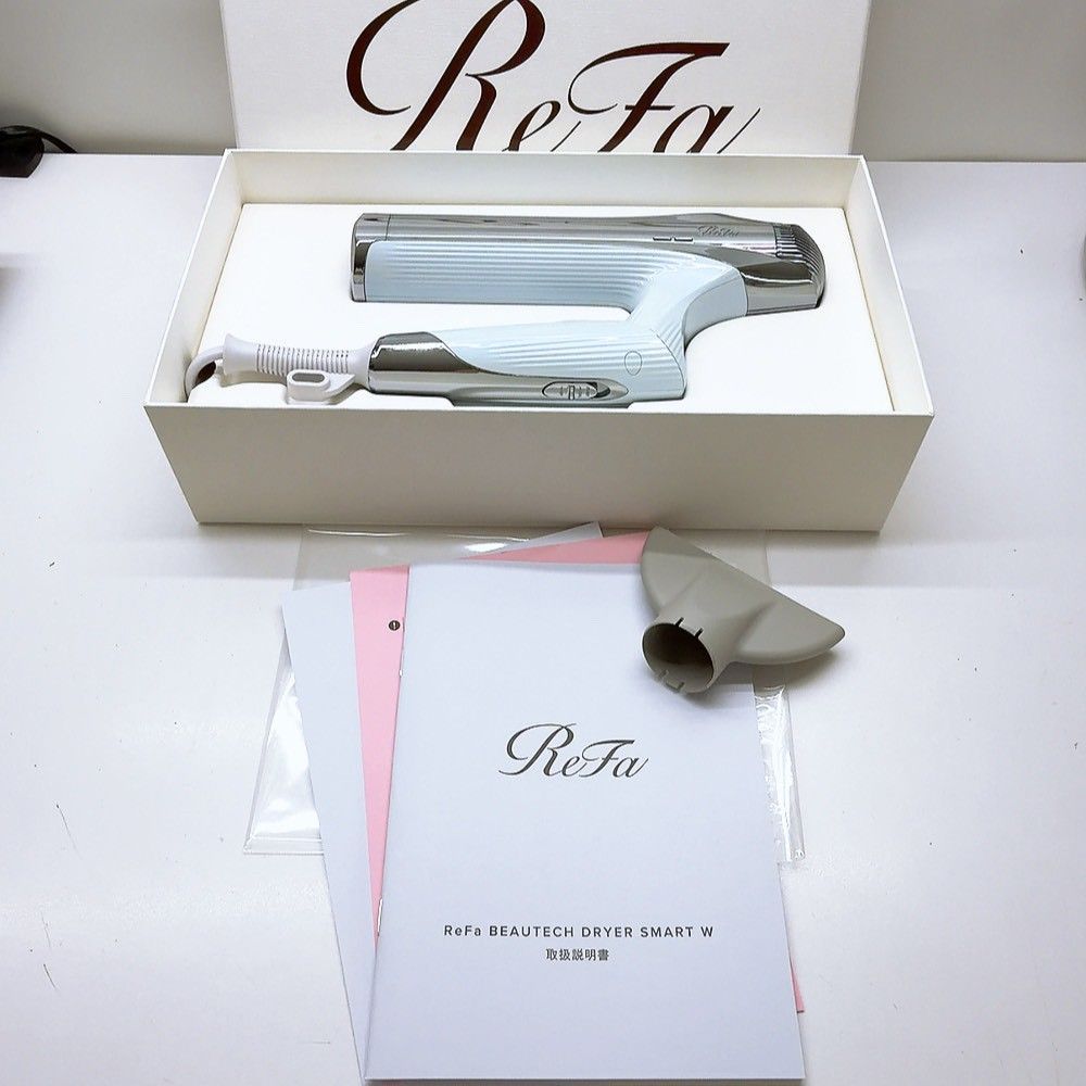 《新品同様＊付属品完備》 Refa リファ ビューティック ドライヤー スマート ダブル W MTG REFA BEAUTECH DRYER SMART w ,2605N102