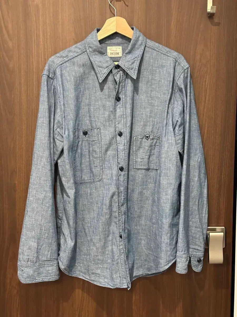 BIG YANK シャンブレー シャツ 16 (100-103) サイズ 12,152円