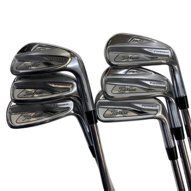 【中古】 タイトリスト Titleist AP2 718 6S アイアンセット IR NS PRO MODUS3 TOUR120 (フレックスS) メンズ 男性用 右利き 右用 Cランク ゴルフクラブ