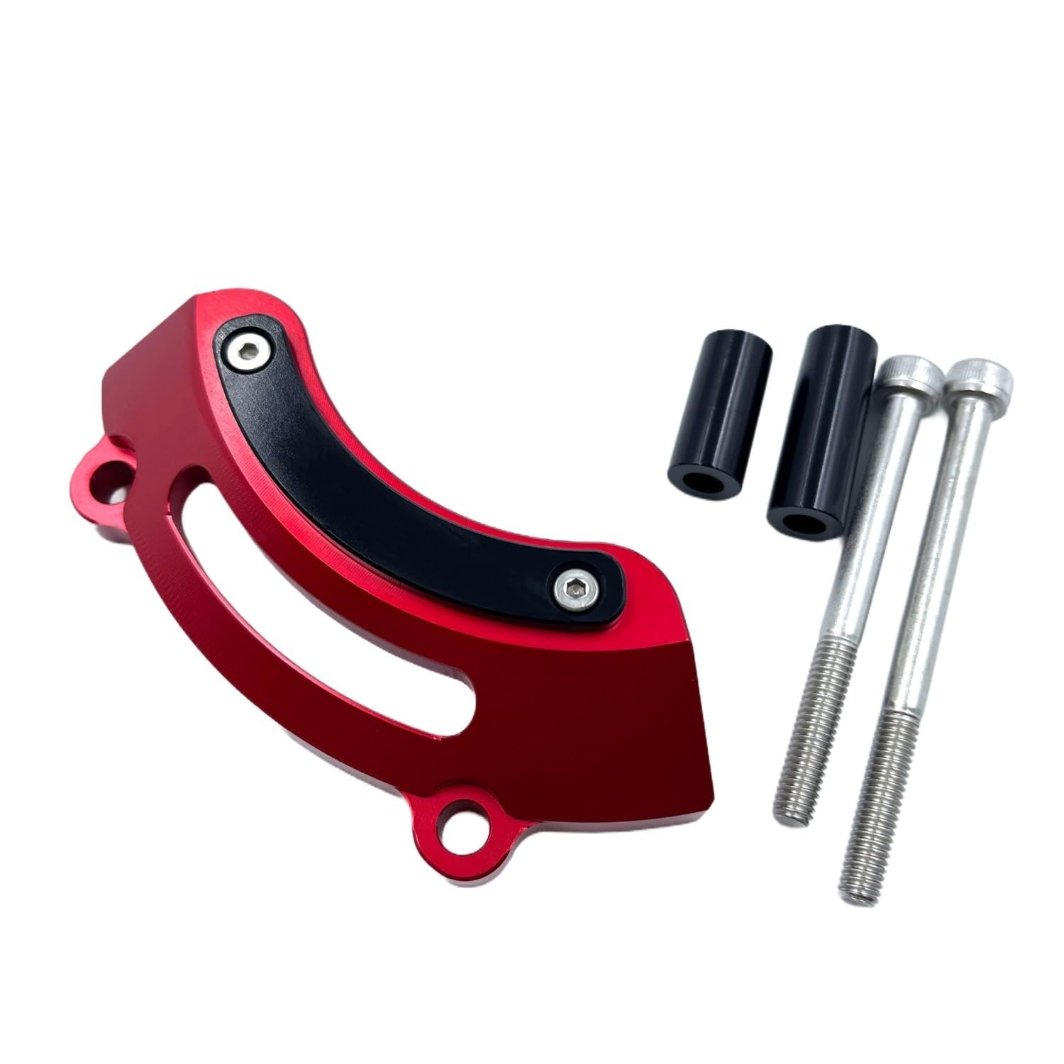 motokano 左クランクケースガード エンジンカバー エンジンガード 適用車種 CT125（JA65) DAX125(JB04/JB06) グロム（JC92) モンキー125（JB03/JB05) スーパーカブC125 (JA58/JA71) (レッド)
