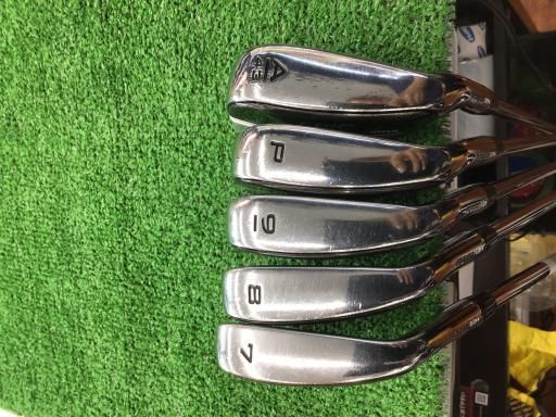 【中古】 キャロウェイ EPIC MAX FAST 5S アイアンセット IR NS PRO ZELOS 7 (フレックスS) メンズ 男性用 右利き 右用 Cランク ゴルフクラブ