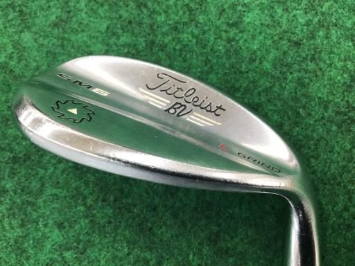 【中古】 タイトリスト VOKEY SPIN MILLED SM6 ツアークロム 60°/04°L ウェッジ WG Dynamic Gold (フレックスS) メンズ 男性用 右利き 右用 Dランク ゴルフクラブ