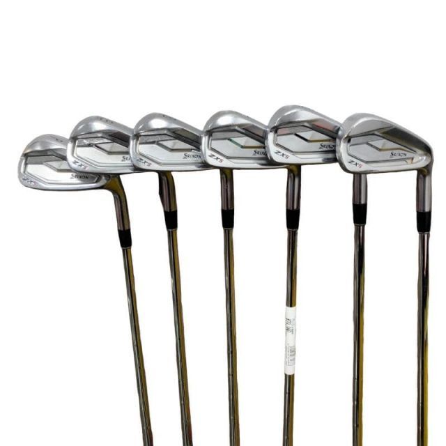 【中古】 ダンロップ SRIXON ZX5 6S アイアンセット IR NS PRO MODUS3 TOUR105 D.S.T (フレックスS) メンズ 男性用 右利き 右用 Cランク ゴルフクラブ