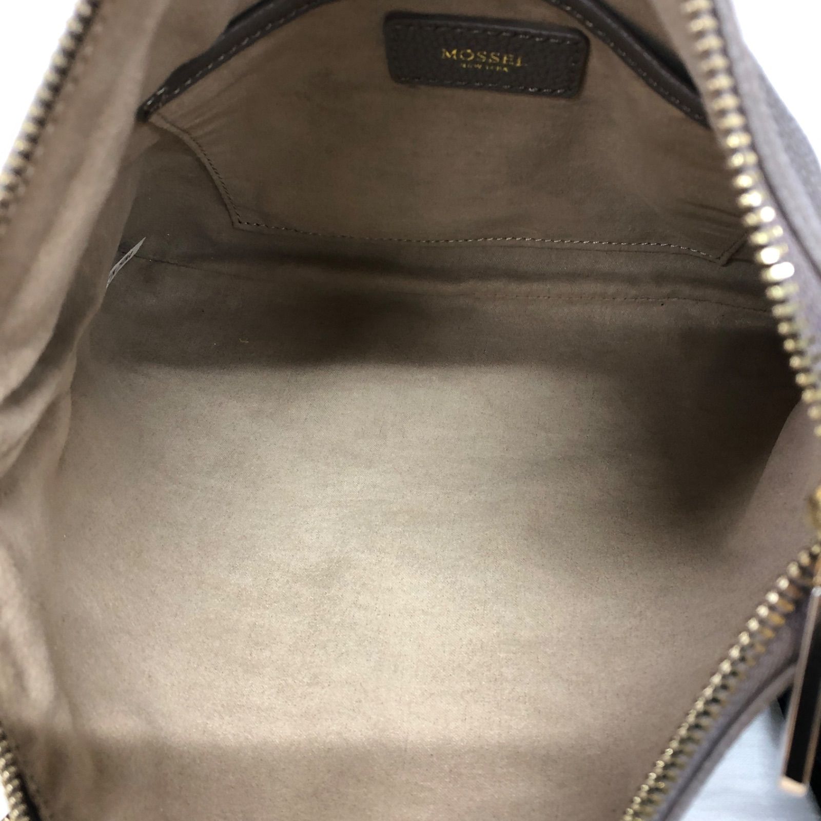 MOSSEL NEWYORK モーゼルニューヨーク マンハッタンボディバッグ 牛革