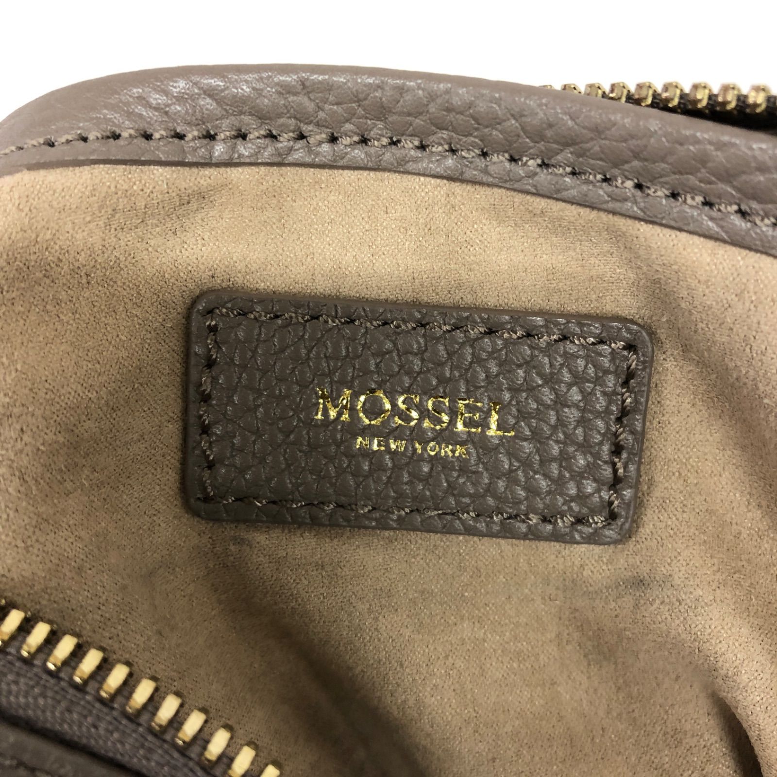 MOSSEL NEWYORK モーゼルニューヨーク マンハッタンボディバッグ 牛革