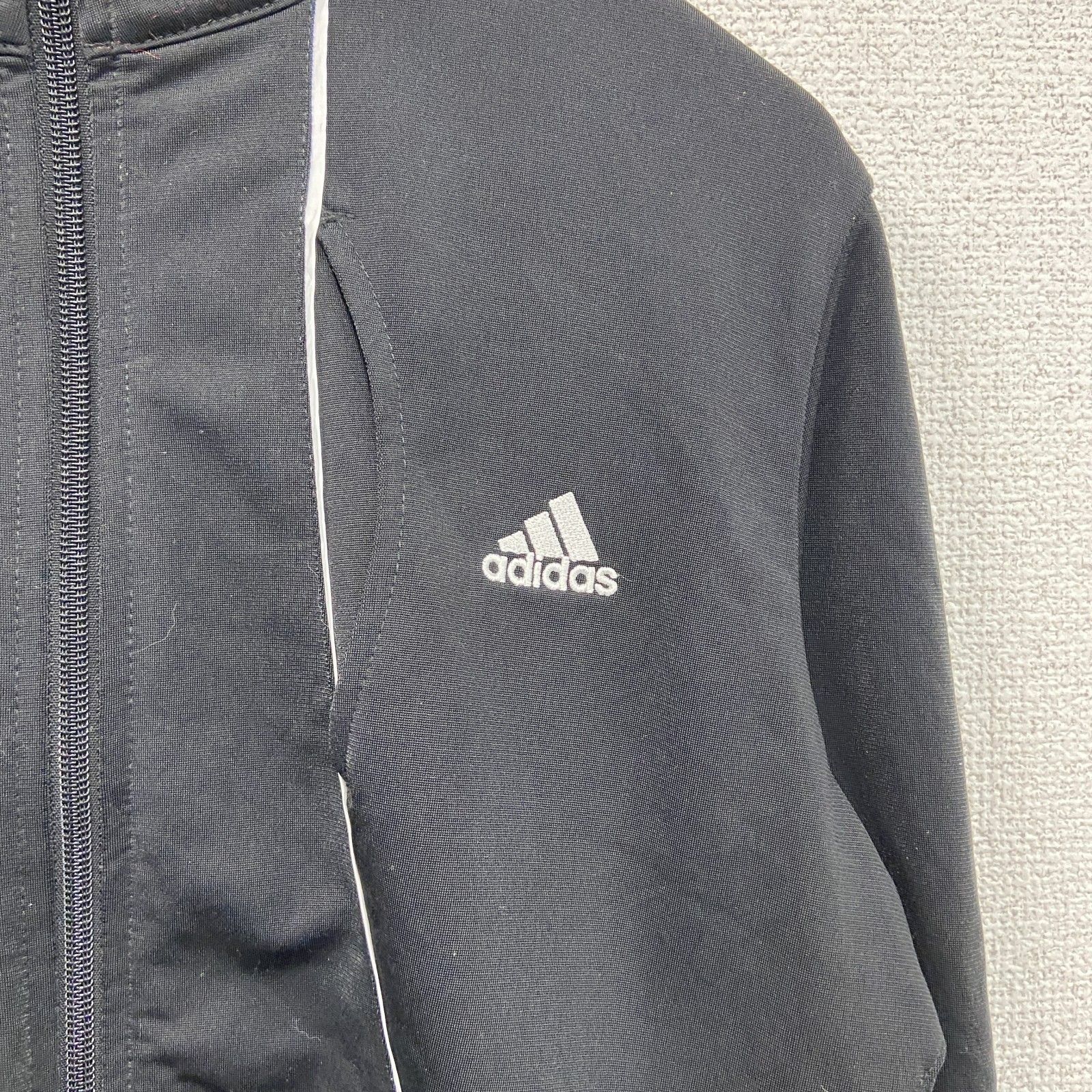 00s adidas アディダス トラックジャケット/ジャージ ヴィンテージ 黒