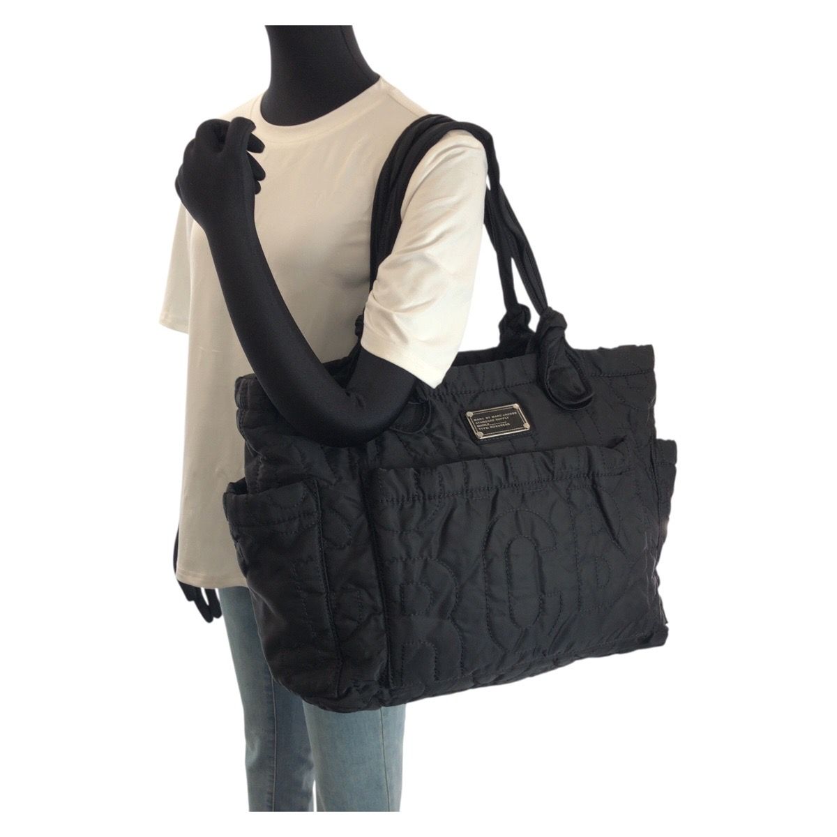 美品 MARC JACOBS マークジェイコブス ブラック 黒 シルバー金具 