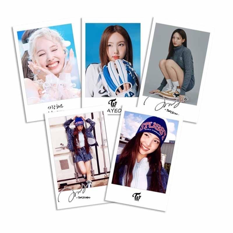 ナヨン TWICE トゥワイス ラミネート トレカ 5枚セット 写真 韓流