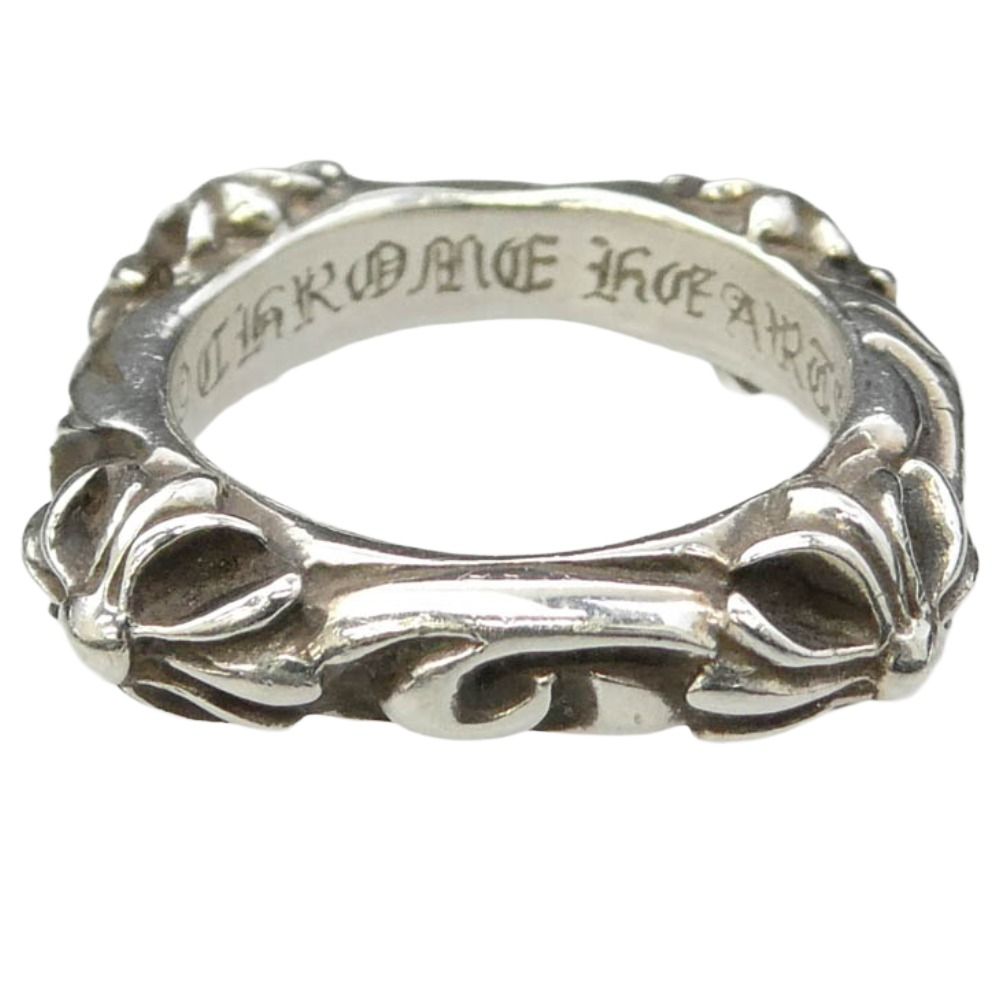 CHROME HEARTS クロムハーツ（原本無） SBT BAND バンド リング シルバー系 5.5号【中古】