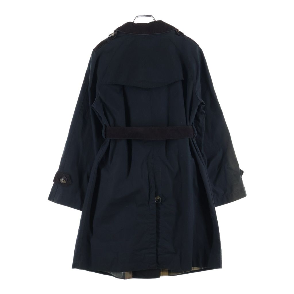 Barbour バブアー CHATSWORTH TRENCH チャッツワース オイルドコットン トレンチコート ブラック 1502373 Barbour (バブアー) CHATSWORTH TRENCH チャッツワース オイルド
