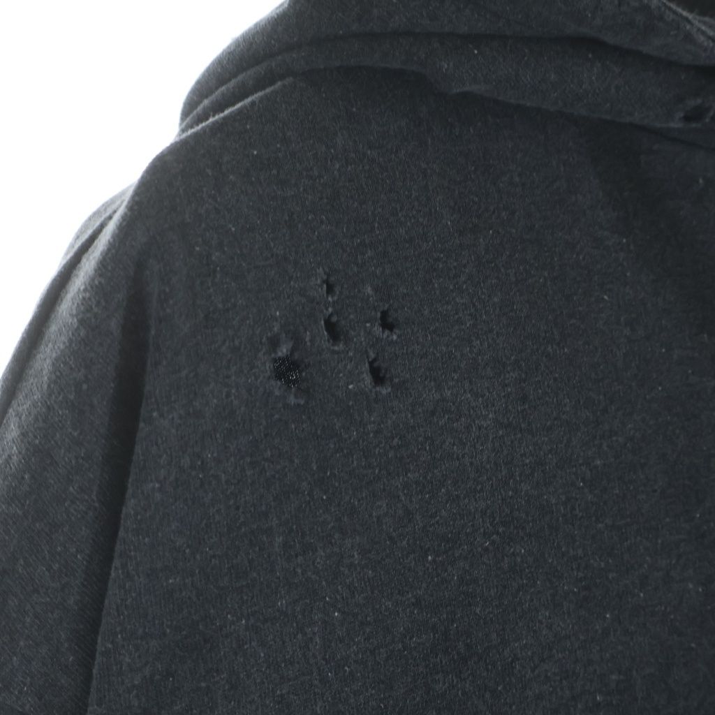 HOLIDAY (ホリデイ) SUPER FINE DRY DAMAGE L/S HOODED DRESS スーパー