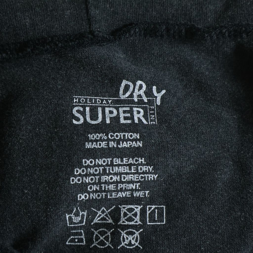 パーカー HOLIDAY  SUPER FINE DRY DAMAGE HOLIDAY (ホリデイ) SUPER FINE DRY DAMAGE L/S HOODED DRESS スーパー