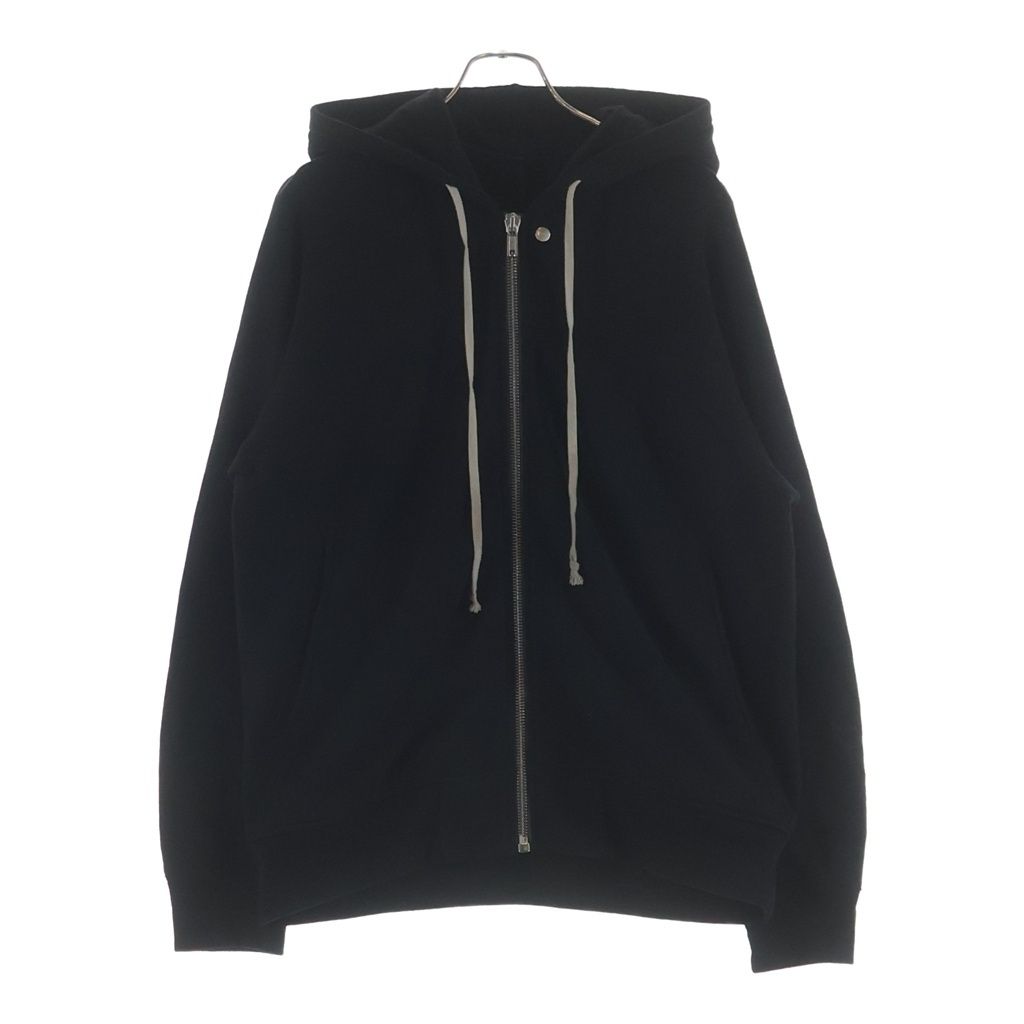 Rick Owens (リックオウエンス) 26SS WINDBREAKER BLK ジップアップ 長袖 フーディ パーカー ブラック RU01F2241-JNT