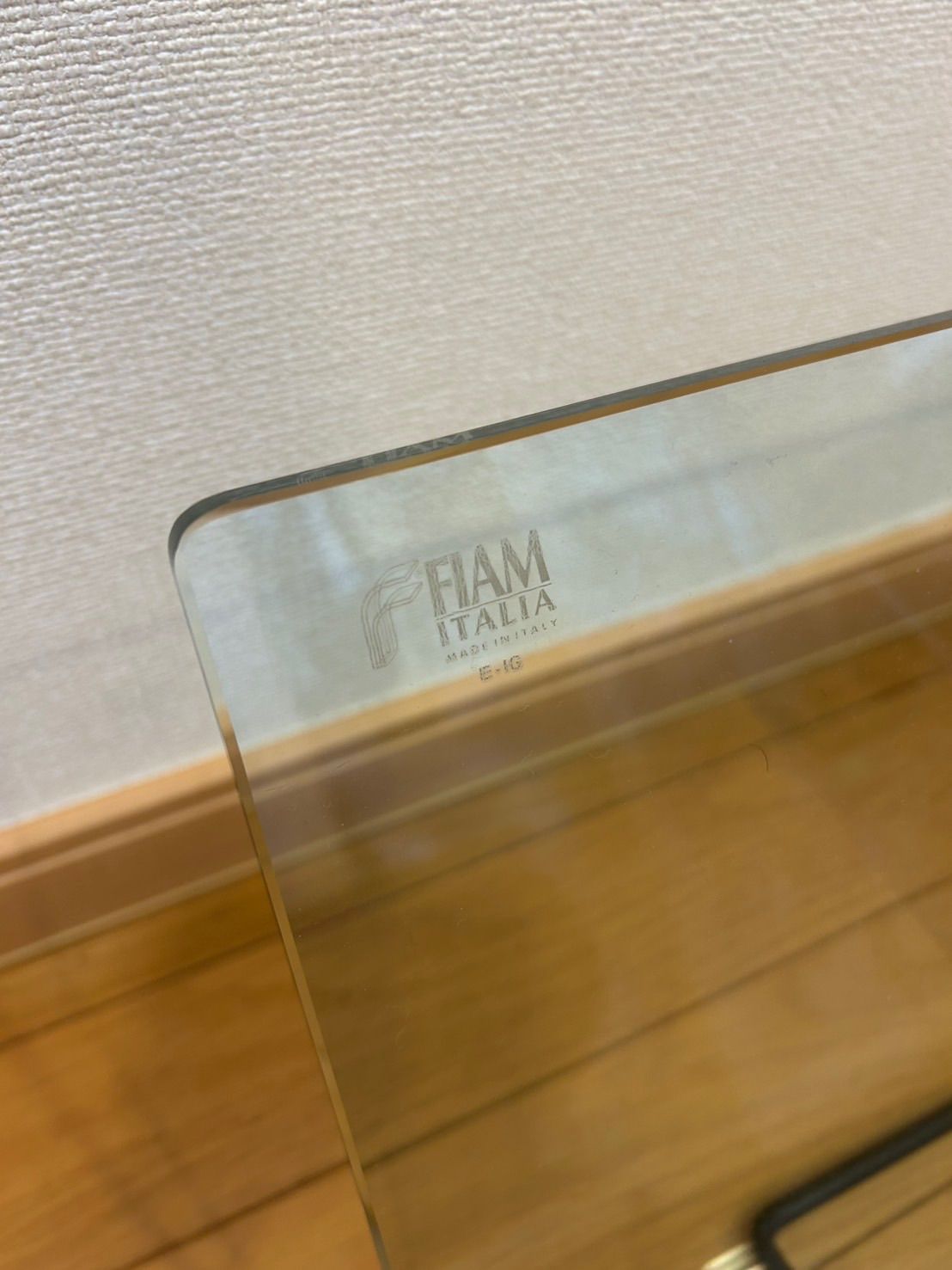 FIAM ITALIA 透明ガラス マガジンラックFIAM フィアム - メルカリ
