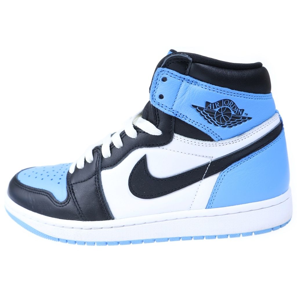 NIKEバスケットシューズ ハイカット ブルー　エアジョーダン NIKE (ナイキ) AIR JORDAN 1 RETRO HI OG UNIVERSITY BLUE DZ5485-400