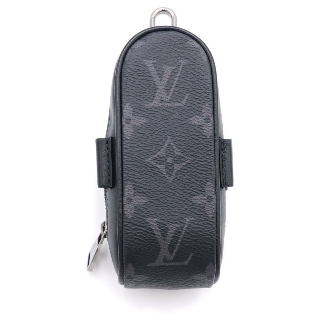 LOUIS VUITTON (ルイヴィトン) モノグラム ゴルフセット アンドルーズ ゴルフボール ピン ケース ブラック GI0344
