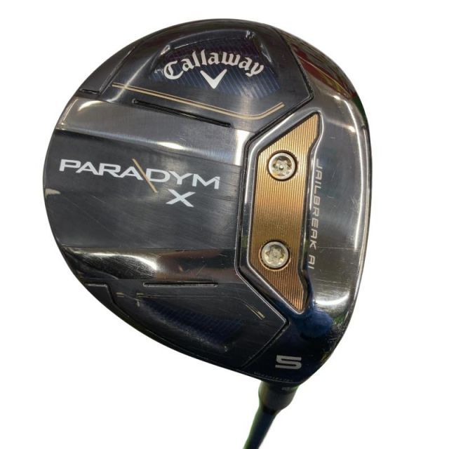 【中古】 キャロウェイ PARADYM X 5W フェアウェイウッド FW VENTUS TR 5 for CW(PARADYM FW) (フレックスR) メンズ 男性用 右利き 右用 Cランク ゴルフクラブ