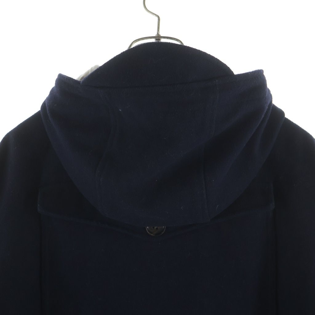 Stussy ダッフルコート 限定版 ネイビー STUSSY (ステューシー) ウール フロントロゴエンブロイダリー ドロー