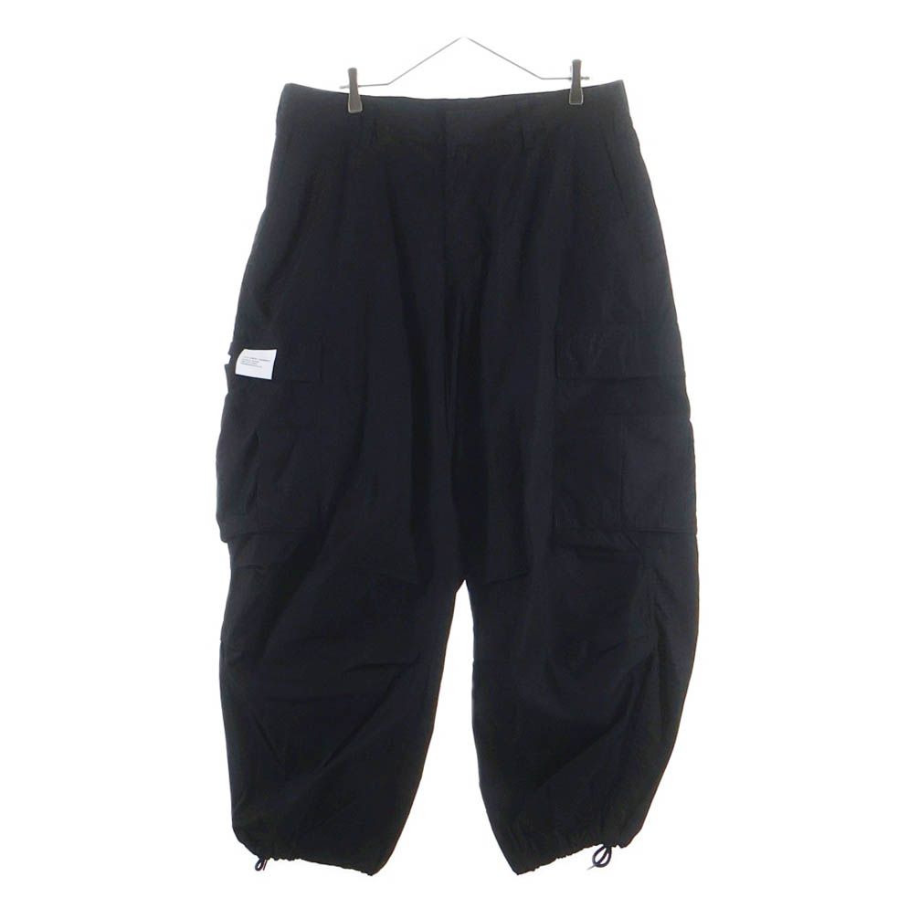 NEIGHBORHOOD (ネイバーフッド) 23AW WIDE CARGO PANTS ワイドカーゴパンツ ブラック 232YTNH-PTM02