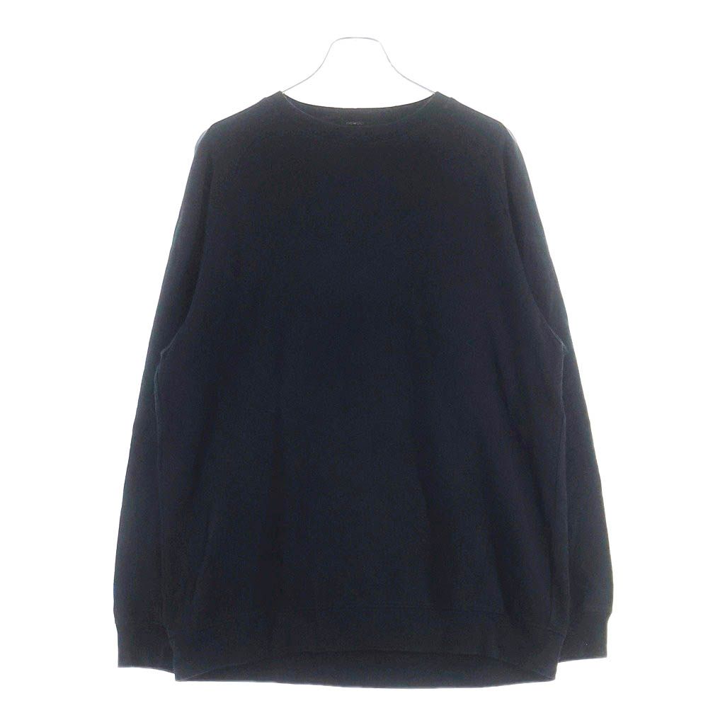 COMOLI (コモリ) 20SS シルク混 長袖Tシャツ ロンT ブラック R01-05002