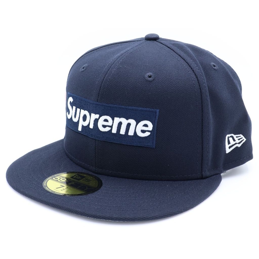 SUPREME (シュプリーム) 25AW ×New Era Breast Cancer Awareness Box Logo Cap ニューエラ ブレストキャンサーアウェアネス ボックス ロゴ ベースボールキャップ 帽子 ネイビー
